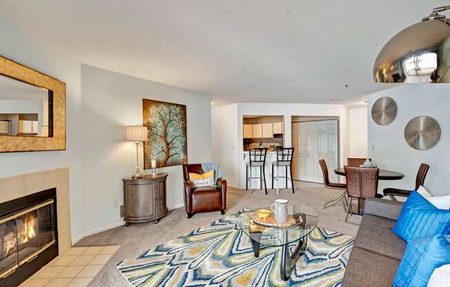 River's Cove living room