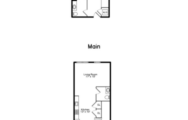 1 bed, 1.5 baths, 689 sqft, $3,375, Unit 202