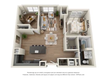 2 beds, 2 baths, 1,218 sqft, $2,953