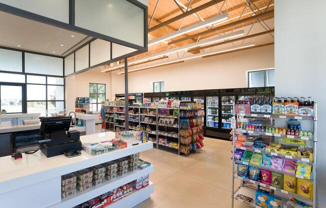 A neighborhood market at nearby Walsh Village offers everyday essentials and quick grab-and-go options close to home.