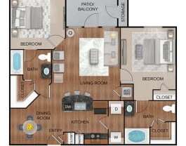 Partner-provided photo for $1321 unit