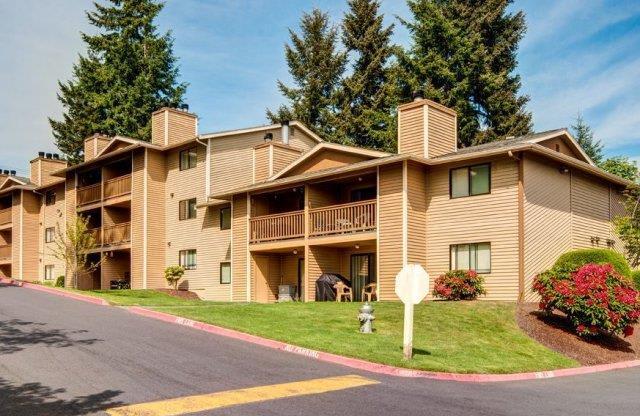 Chambers Creek Building Exterior & Parking Lot