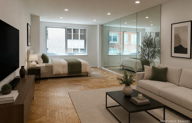 Studio, 1 bath, 636 sqft, $4,600, Unit 5O