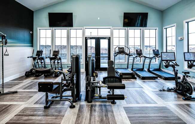 State-of-the-Art Fitness Center at Fireside at Waukee in Waukee, IA