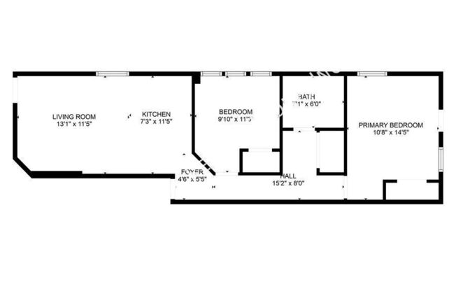 2 beds, 1 bath, $1,795