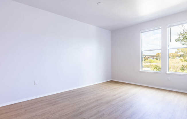 Bedroom with Hard Surface Flooring