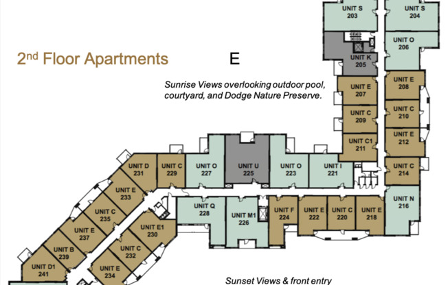 2 beds, 1 bath, 1,030 sqft, $2,495, Unit 221