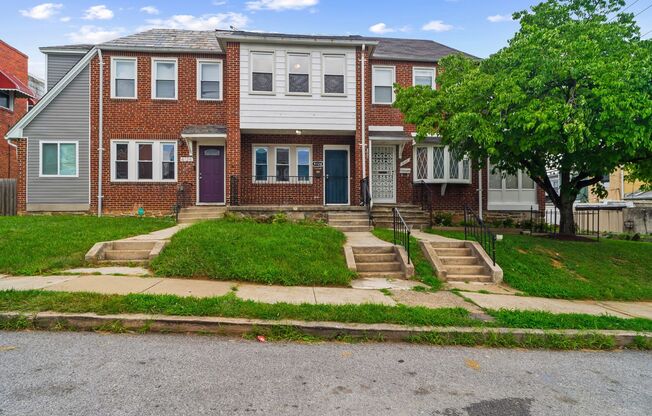 Spacious 3-Bedroom 1 Bathroom home with Modern Amenities in East Baltimore