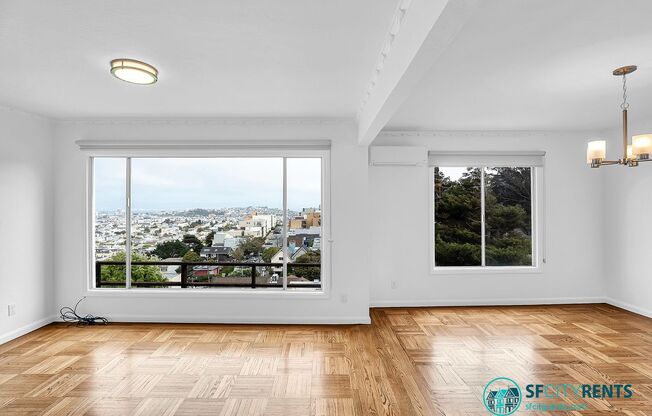 Noe Valley: Single Family Home w/ Views, Deck, A/C, Bonus Room, Workshop & More!