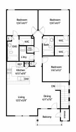 3 beds, 2 baths, 1,234 sqft, $2,399