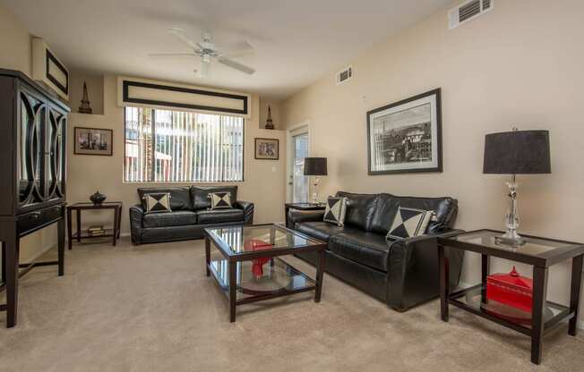 Gorgeous Living Room at The Passage Apartments by Picerne, Henderson, NV