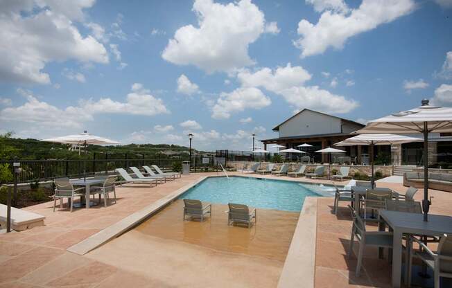 Amenity Center Pool at The Artesian at Bee Cave