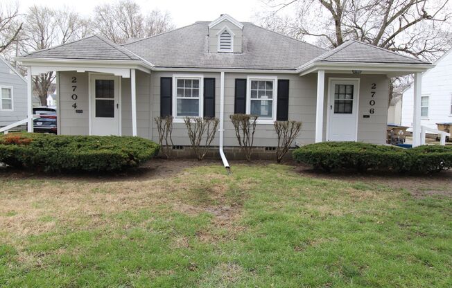 One Bedroom Duplex in North Kansas City