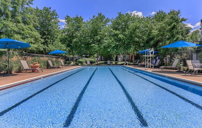 Pool at The Ridgeleigh at Van Dorn in Alexandria, VA