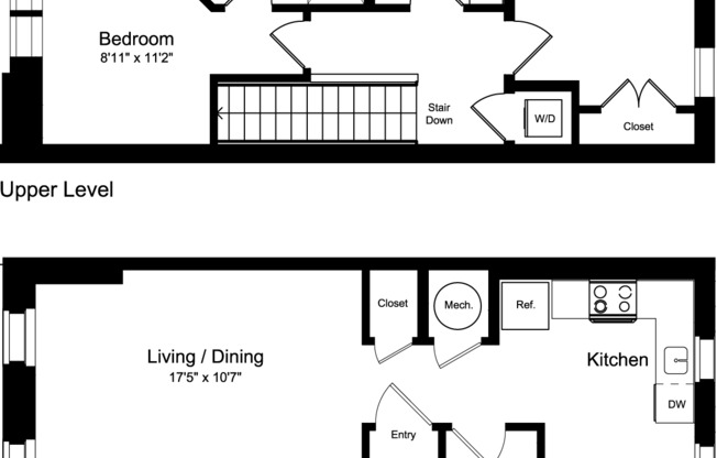 2 beds, 3 baths, 1,061 sqft, $4,246, Unit 021
