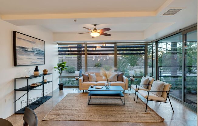 Modern Elegance and Style Colony Camelview 2 Bed Condo at the Optima!