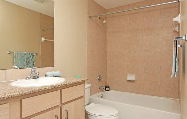 Bathroom With Bathtub at Ashley House, Texas, 77450