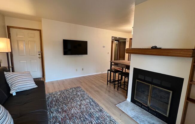 Furnished 2 Bed Top Floor Condo with Garage - Available through April 2025 :)