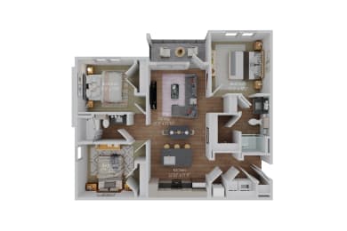3 beds, 2 baths, 1,259 sqft, $2,185