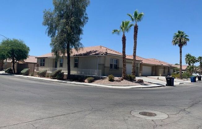 Single-Story 4-Bedroom Home on a Corner Lot in North Las Vegas