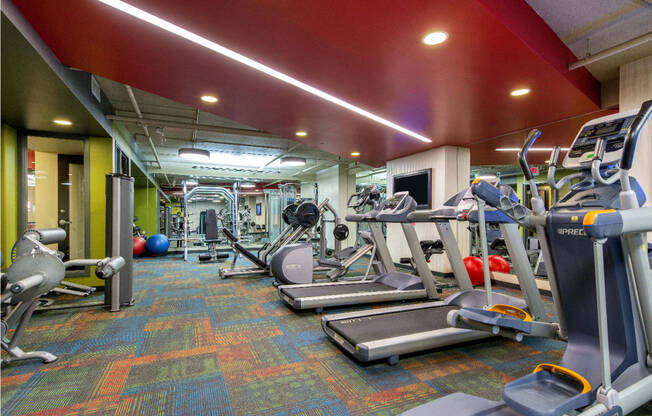 Fitness Center at Axon Green in Minneapolis, MN