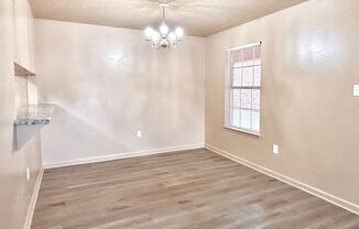 Three Bedroom Home with Spacious Dining and Living Area
