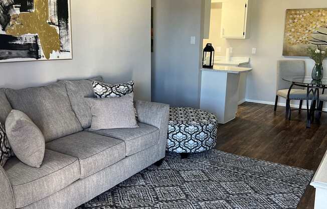 Living room area at Tuscany Apartments, San Angelo