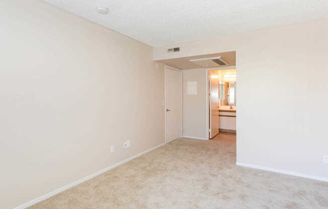 Carpeted Bedroom