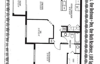 2 beds, 1 bath, 1,015 sqft, $2,175, Unit 13 - 1302