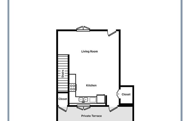 2 beds, 2 baths, 1,111 sqft, $5,950, Unit 215