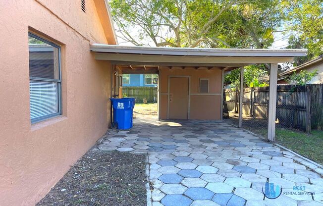 3-bedroom, 1-bathroom house located in the heart of St Petersburg, FL.