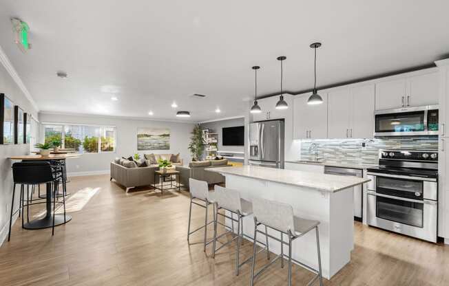 Clubhouse Kitchen at Central Park East, Washington