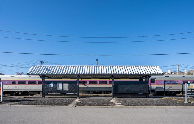 Nearby MBTA Commuter Rail service offers convenient access to downtown Boston and surrounding communities, enhancing regional connectivity from The Avens at Dedham.