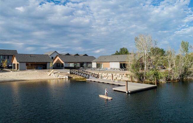 Serene Lakeside View at The Clara, Eagle, Idaho