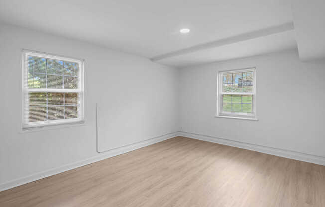 Bedroom with Hard Surface Flooring