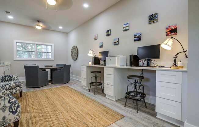 Office Area at The Watch on Shem Creek, South Carolina, 29464