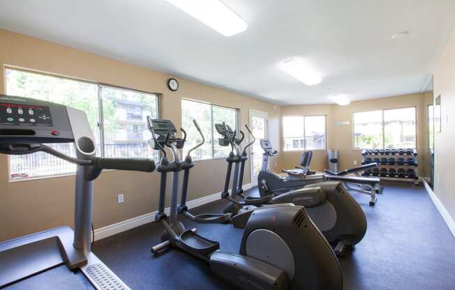 State Of The Art Fitness Center at Carrington Apartments, Fremont