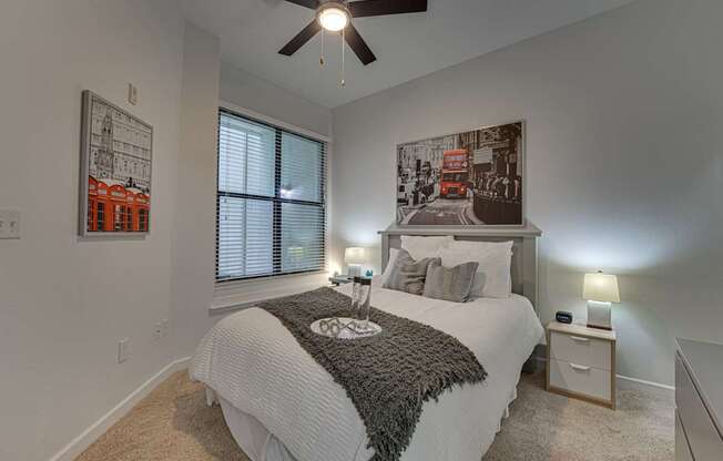 Comfortable Bedroom at Vue Fitzhugh, Dallas, TX