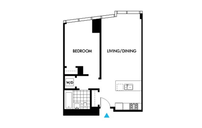 1 bed, 1 bath, 744 sqft, $6,850, Unit 10E