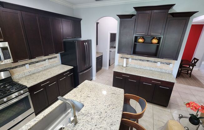 Lakeview Turnkey Furnished Home with Resort Amenities in Gated Rosedale!