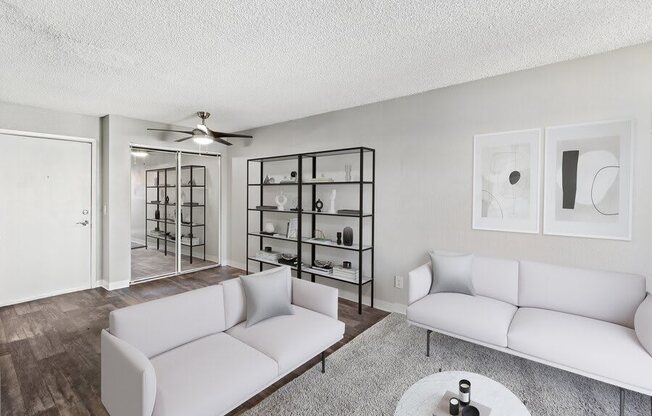 Model living room
