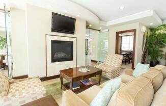 inside the clubhouse at 700 Acqua at Windy Knolls