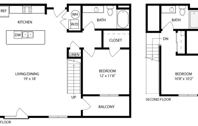 2 beds, 2 baths, 1,126 sqft, $2,113
