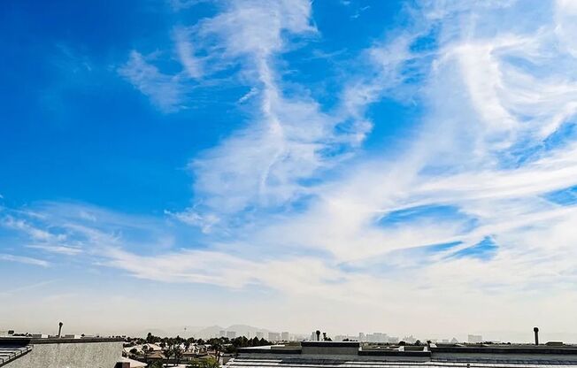 Unique condo with rooftop Strip Views and modern amenities.