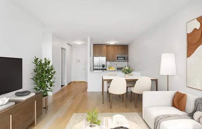 1 bed, 1 bath, $4,850, Unit 26D