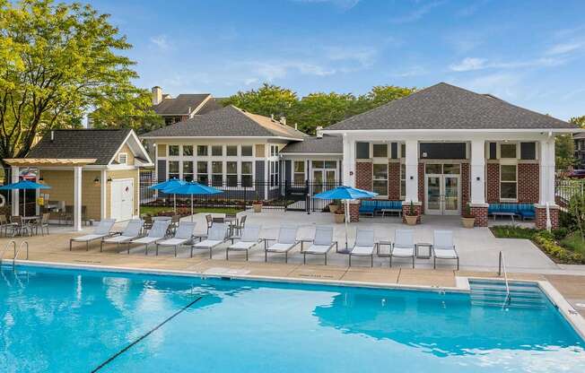 Pool at Fieldpointe Apartments in Frederick, MD