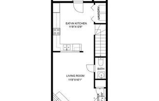 2 beds, 2.5 baths, $1,895