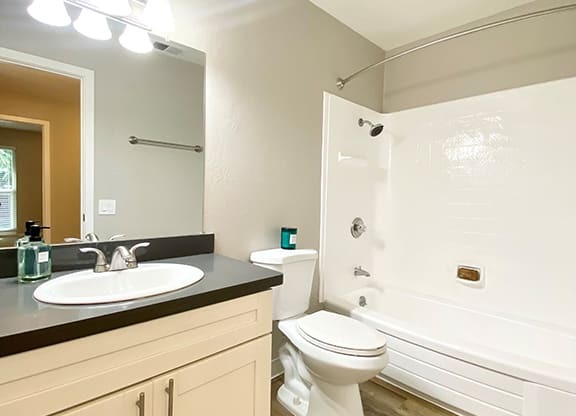 Large Soaking Tub With Tile Backslash at 1038 on Second, Lafayette, California