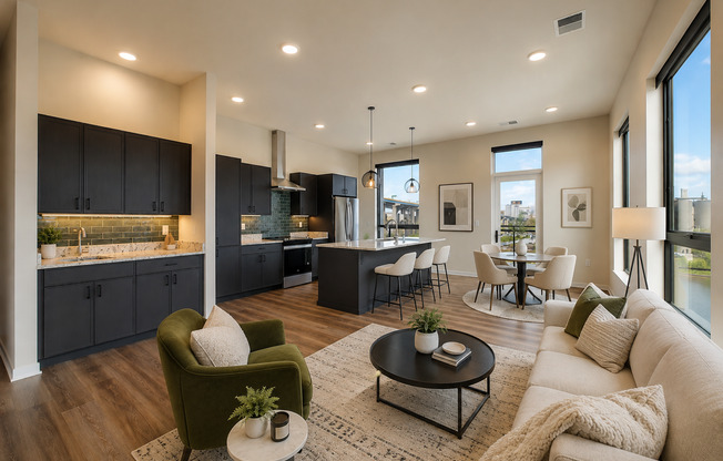 2 beds, 2 baths, 1,200 sqft, $3,500, Unit 402
