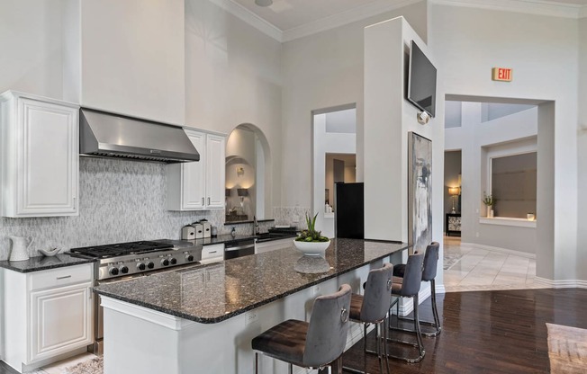 Gourmet Kitchen With Island at Orion McCord Park, Little Elm, TX